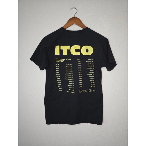 Sango Shirt In The Comfort OF Tour 2017 Tour Merch Black M Hip Hop Music Tee - Picture 1 of 10